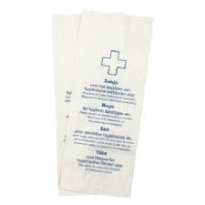 Damesverbandzakjes papier wit